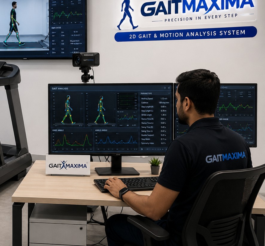 GAITMAXIMA clinician monitoring area